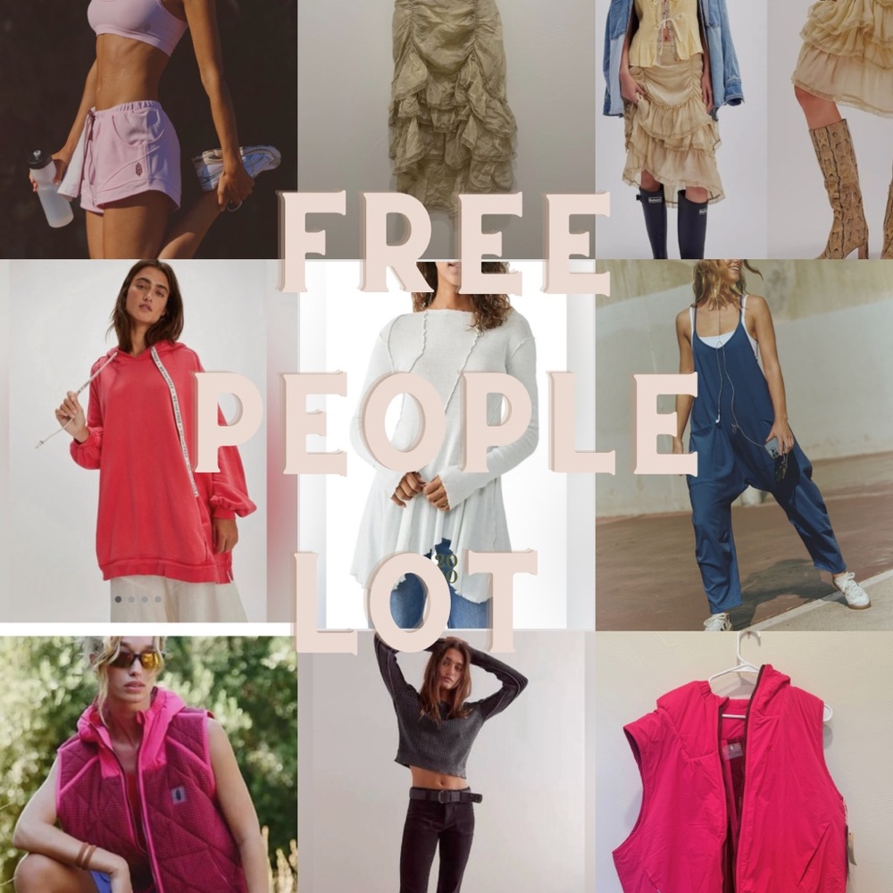 Free people lot with a mixture of sizes